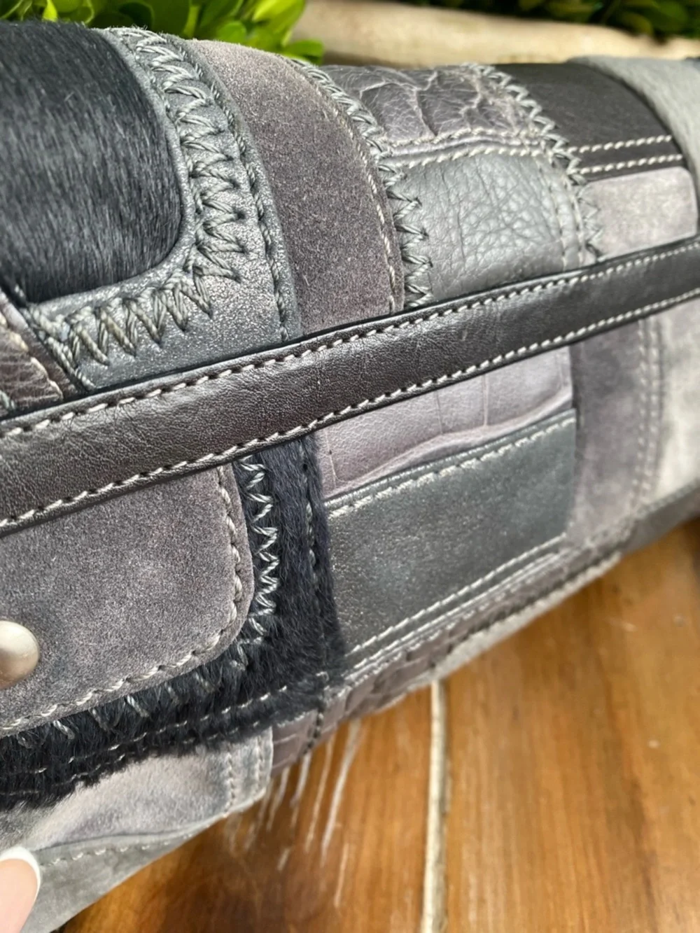 Coach Legacy Limited Edition Garcia Pieced Leather XL Clutch - Picture 8 of 16